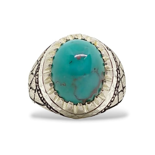 خاتم فيروز إيراني صياغة مهدي