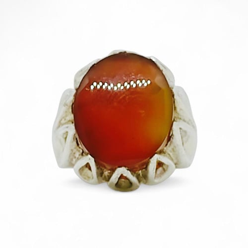 خاتم عقيق يماني كبدي