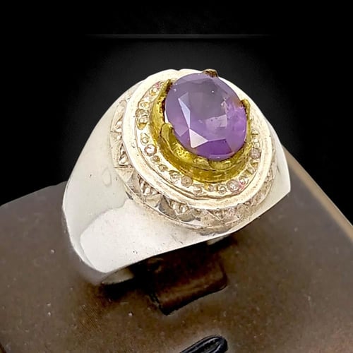 خاتم اسبنيل مرصع بالالماس