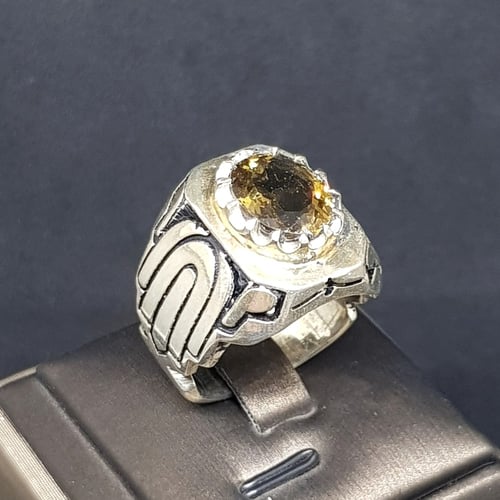 خاتم الكساندريت بشهادة (شاهر)