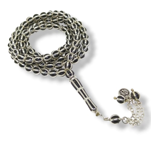 سبحة مع فضة