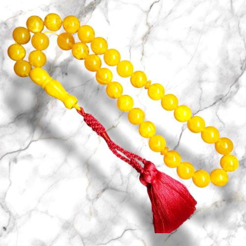 سبحة تراب كهرمان