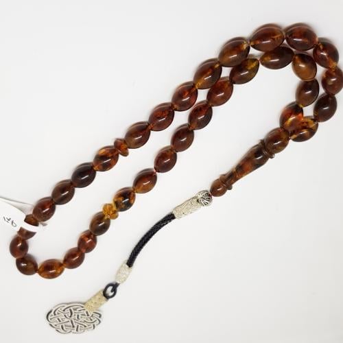 سبحة كهرمان روسي طبيعي