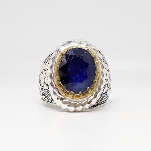 خاتم زفير طبيعي صياغة (كرار)