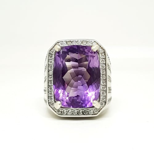 خاتم جمشت اماتيست بشهادة (IAGL)