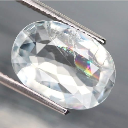 حجر اكوامارين طبيعي (5) قيراط