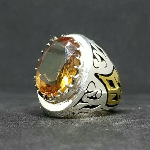 خاتم الكساندريت بشهادة (شاهر)