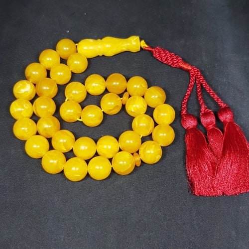 سبحة تراب كهرمان