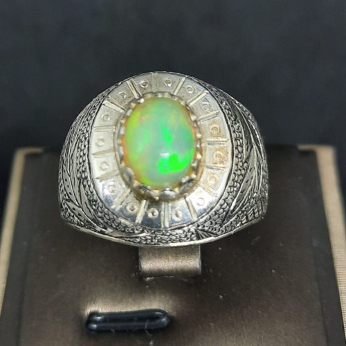 خاتم اوبال اثيوبي طبيعي فل فاير