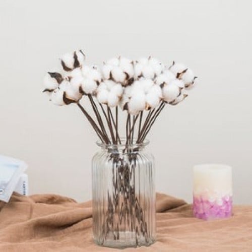 كرات قطن طبيعي