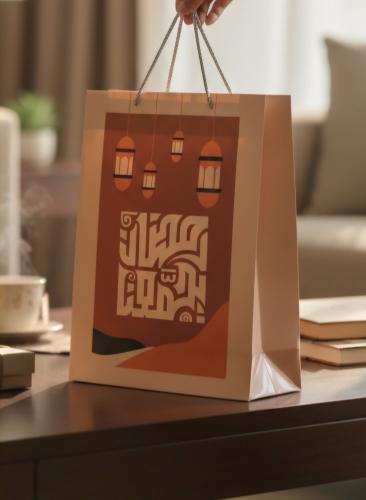 اكياس رمضان 40*30*12سم (12حبه)