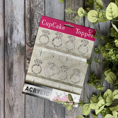 تغريسة ميني خاتم فضي