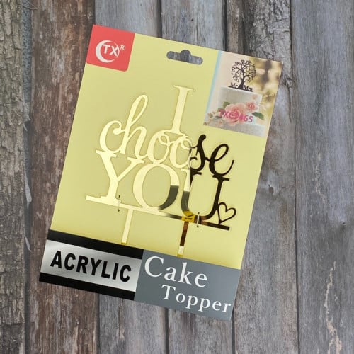 تغريسات i choose you ذهبي مرايا