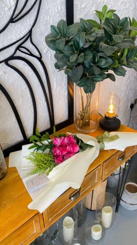 ورق تغليف مموج لون بيج