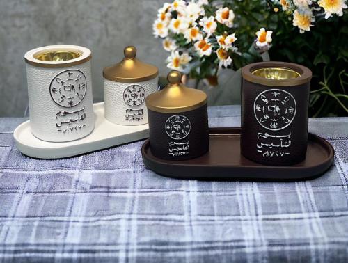 مبخره معى علبه البخور 12حبه 22*11*11سم