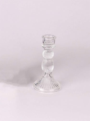 حامل شموع كريستال (1 قطعه)