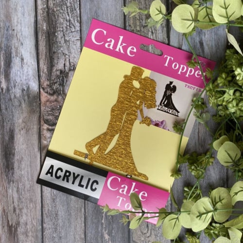 تغريسة زواج hug ذهبي