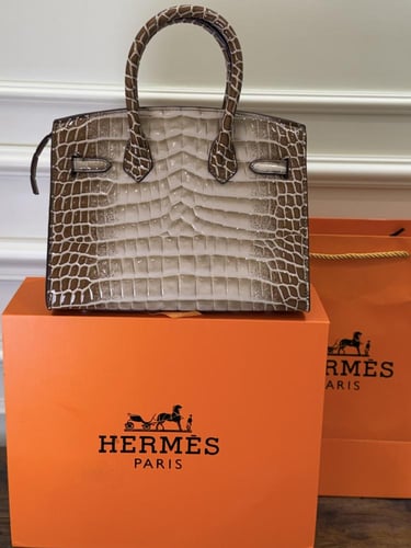 شنطة HERMES فخمة مع الملحقات