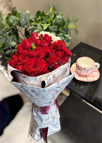 باقة ورد طقم كوب