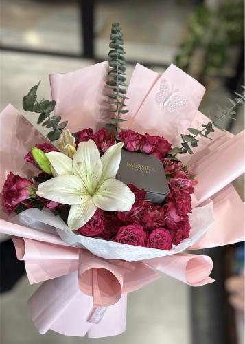 شوكر ميسيكا & باقة ورد