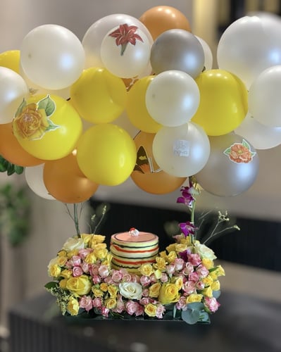 تنسيق غيمة البالون