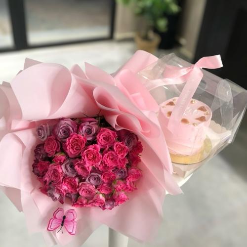 بكج ورد وكيك