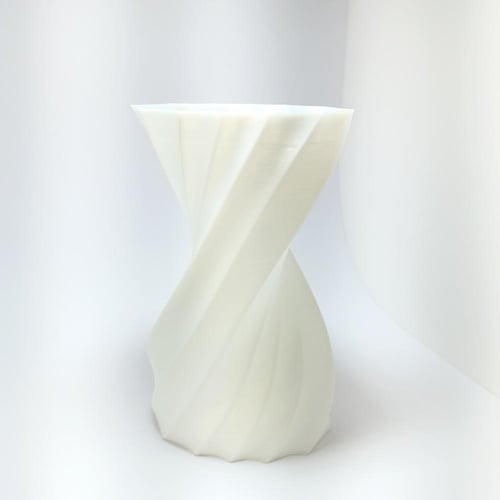 مزهرية لولبية (مطبوعة)