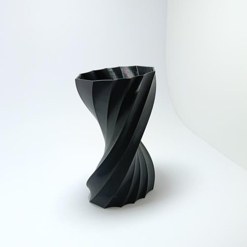 مزهرية لولبية (مطبوعة)