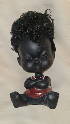 حصالة شكل(دمية)اللون:بنيB