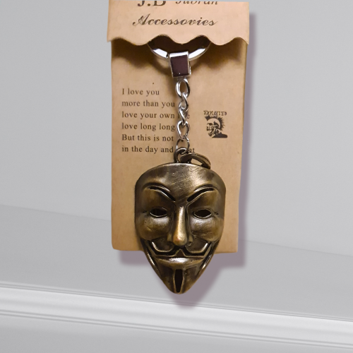 ميدالية قناع (لون :ذهبي)