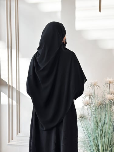 عرض نقابين نظارة + طرحتين ربط ثابتة