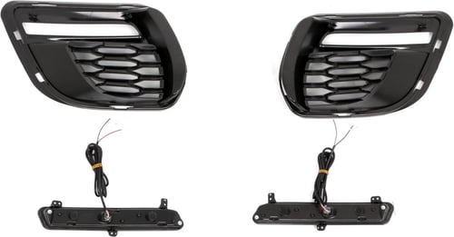 طقم اغطية مع كشافات ليد مسطرة تشارجر رد اي 2015-20...