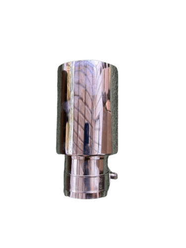 طقم مخارج شكمان 3 انش -نيكل