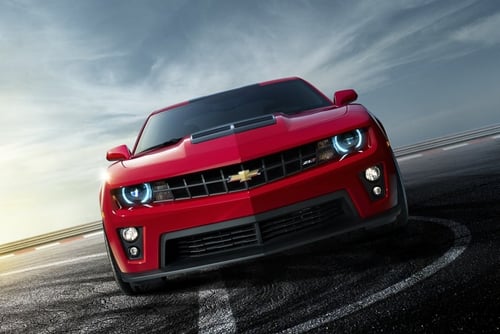 لحيه اماميه كامارو (2011-2013 ) ZL1 مع الشبك سفلي