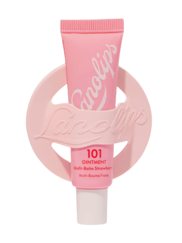 Lanolip strawberry lip ointment & phone lip holder