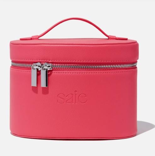 saie mini vanity case fuchsia