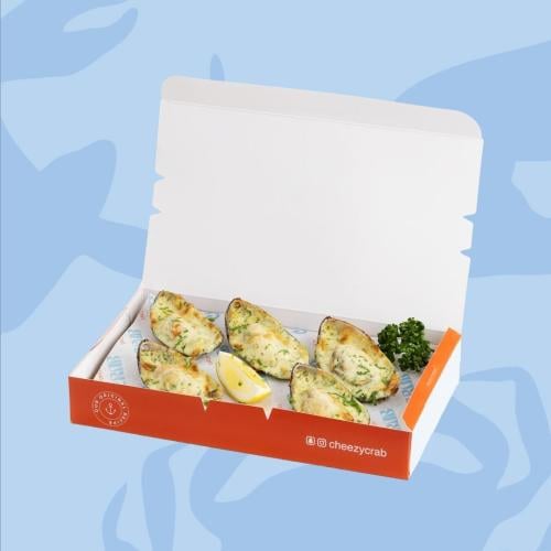 صدف بالاجبان mussels