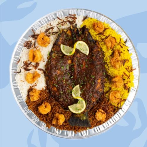 وليمة السيباس Seabass Platter