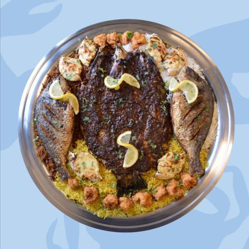 وليمة البحري Sea food Platter