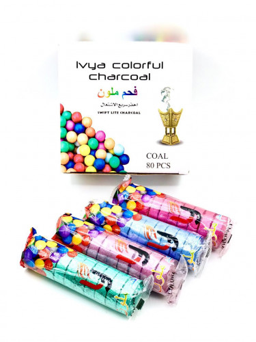 فحم ملون عالي الجوده