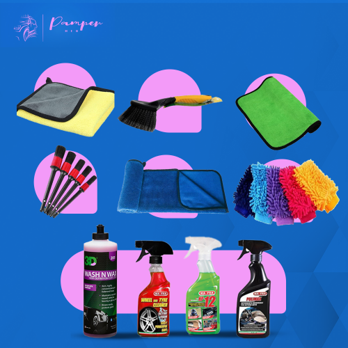 بكج العناية المتكامل للسيارة المكون من 10حبة