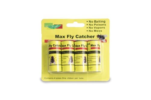 اشرطة لاصقة للحشرات الطائرة (4 اشرطة لاصقة)