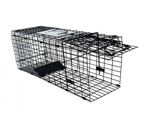 مصيدة حديدية للقطط (كبيرة)