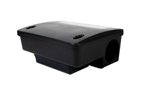 محطة طعوم لمكافحة الفئران والجرذان 22×18×9.5 سم