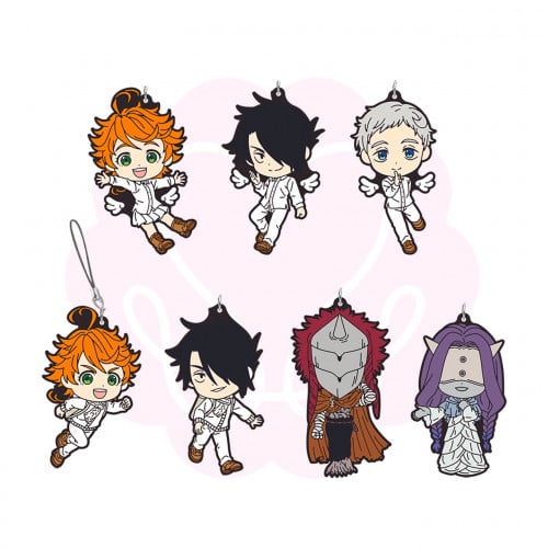 The Promised Neverland The Last Field Rubber Charm...