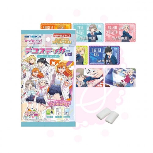 Love Live Superstar Deco Sticker With Gum Vol.1