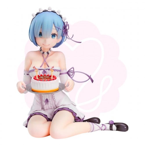 Re Zero Rem Sweet Birthday Cake