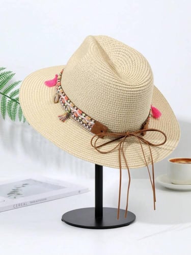 قبعة | باناما ابيض