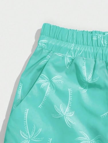 شورت سباحة | ازرق نخل