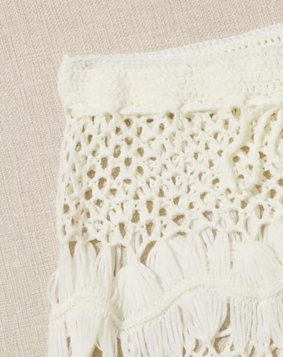 تنورة بحر | كروشيه